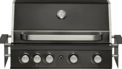 Kaasugrilli Mustang Black Pearl 4 built-in, 4 poltinta, upotettava, musta