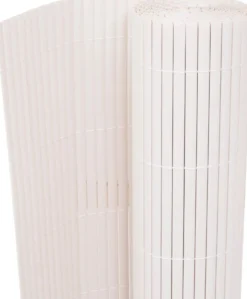 Kaksipuolinen puutarha-aita 150x300cm valkoinen