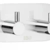 Kaksoiskoukku Beslagsboden Design 1102 tarrakiinnitteinen