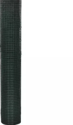 Kanaverkko 19x19mm galvanoitu PVC pinnoitteella 25x1m vihreä