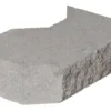 Kansikivi kulmaan HB-Betoni vasen 364x215x100 mm harmaa