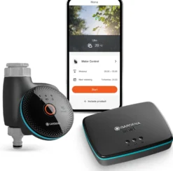 Kastelunohjain Gardena Smart Water Control sis. Smart Gateway