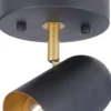 Kattospotti Heat Beaker 1-osainen E14 musta