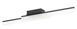 Kattovalaisin Eglo Palmital, 88x10cm, 2xLED 11W, IP44, musta