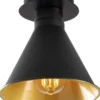 Kattovalaisin Linento Lighting Berceste, Ø20cm, musta
