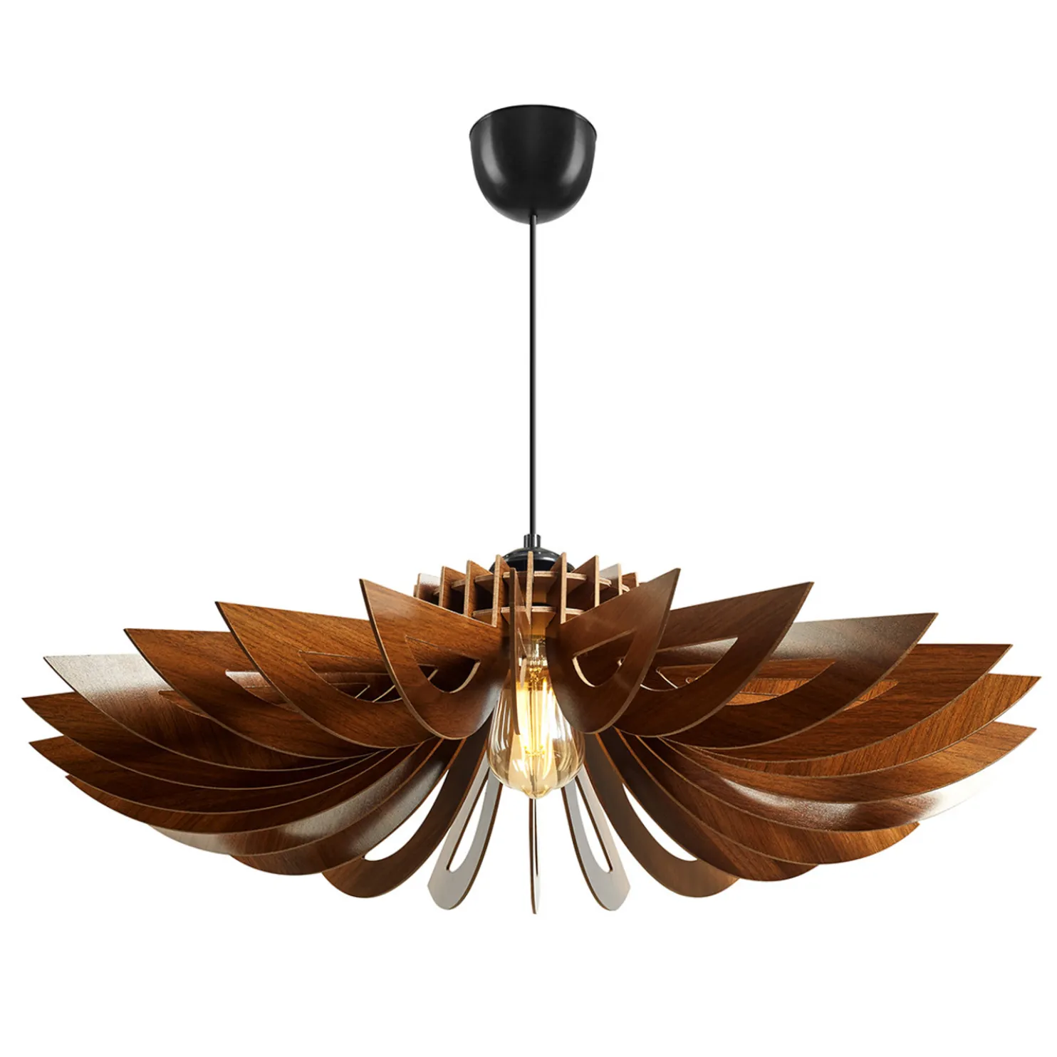 Kattovalaisin Linento Lighting 159-T, pähkinäpuu