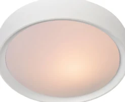 Kattovalaisin Lucide Lex Ø33 cm valkoinen