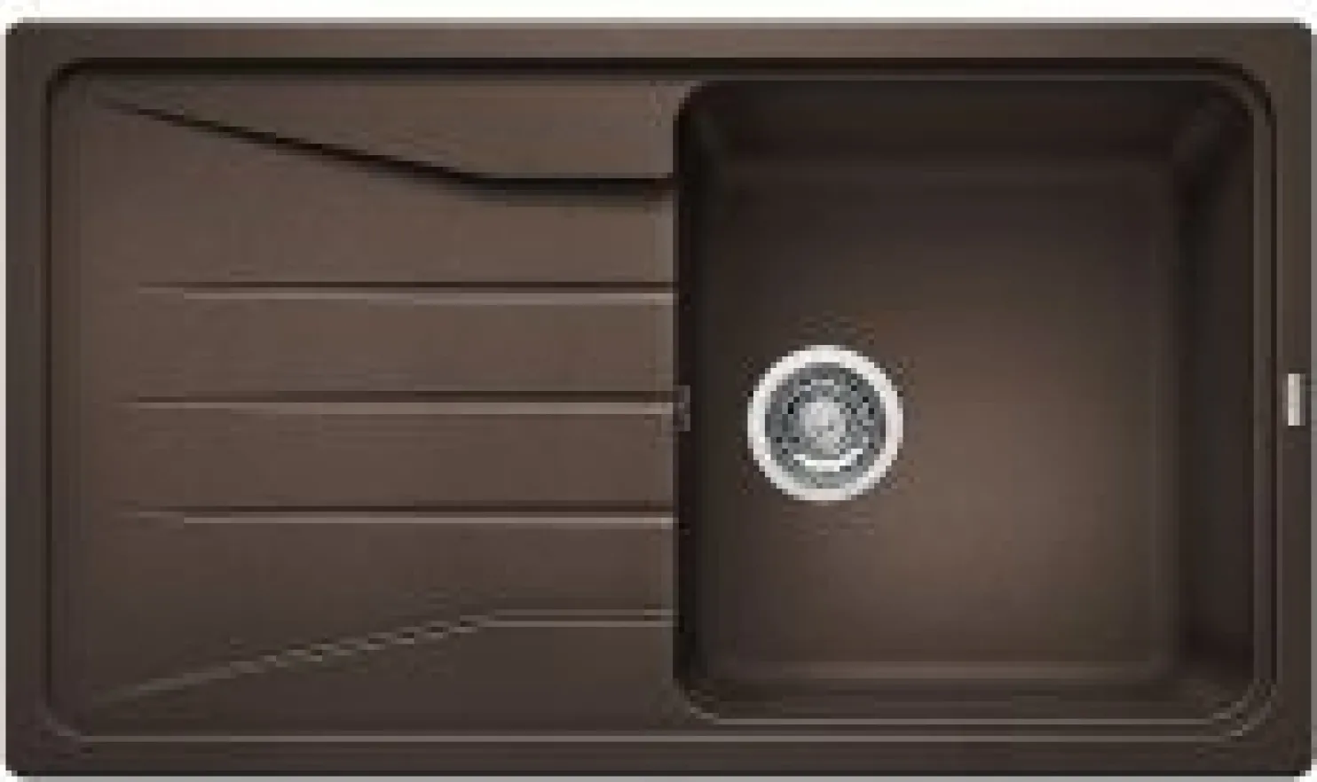 Keittiöallas Blanco Sona 5 S, 860x500mm, silgranit, eri värejä