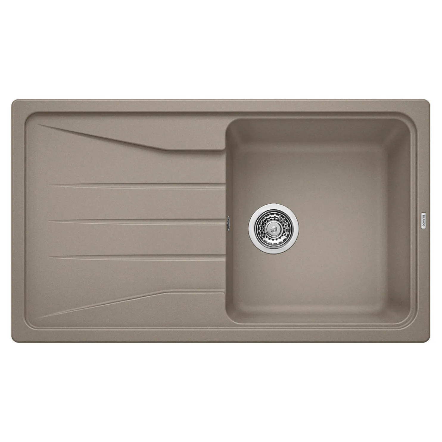 Keittiöallas Blanco Sona 5 S, 860x500mm, silgranit, eri värejä