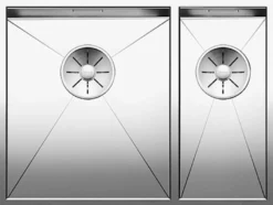Keittiöallas Blanco Zerox 340/180-U, 585x440mm, rst, altakiinnitettävä, vasen