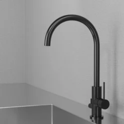 Keittiöhana Scandtap Steel Equip Shadow D APK-liitäntä musta