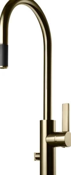 Keittiöhana Tapwell Arman ARM885 APK-liitäntä ulosvedettävä juoksuputki Brass