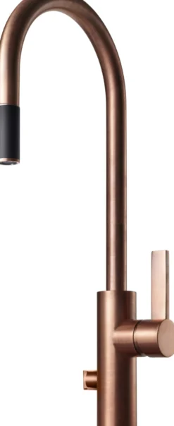 Keittiöhana Tapwell Arman ARM885 APK-liitäntä ulosvedettävä juoksuputki Copper
