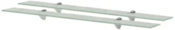 Kelluvat hyllyt, lasi, 90x20 cm, 8 mm, 2 kpl