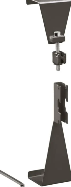 Kiinnike kiskolle Elfa Classic oveen, graphite