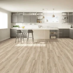 Kivikomposiittivinyylilankku DomusFlooring Lievo lipeäpuu