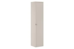 Korkea kaappi Interia Bredvik, 1-ovella, 35x25x140 cm, beige