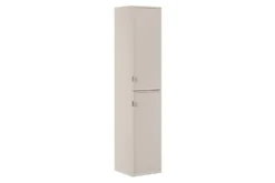 Korkea kaappi Interia Bredvik, 2-ovella, 35x33x170 cm, beige