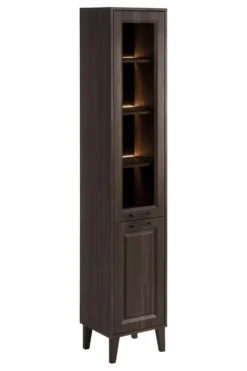Korkea kaappi Interia Daphne 40x205x35 cm, ruskea