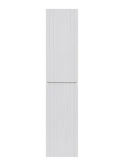 Korkea kaappi Interia Epic 160x35x33 cm, valkoinen
