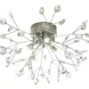 Kristalliplafondi Aneta Lighting Viva Ø57cm kromi