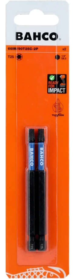 Kärkisarja Bahco 66IM T25, 90mm, 2 kpl
