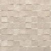 Kuviolaatta Pukkila Piazen Ivory Cubic himmeä struktuuri 600x300 mm