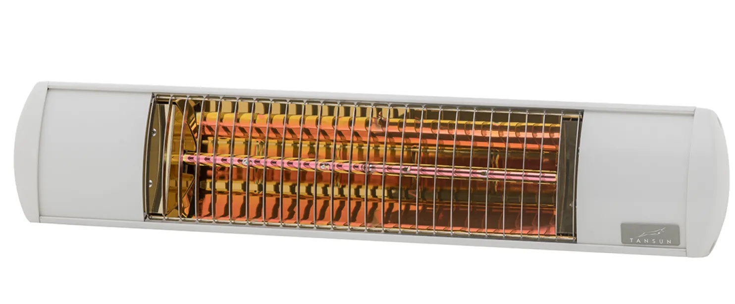 Kvartsilämmitin Tansun Bahama 1,5 kW eri värejä