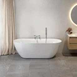 Kylpyamme Bathlife Stillsam, akryyli, valkoinen, eri kokoja