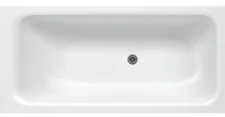 Kylpyamme Gustavsberg, 1500 x 700 mm, ilman kehikkoa, vakiopinta, aukot kahdelle kädensijalle, valkoinen