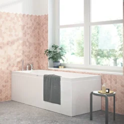 Kylpyamme Nordhem Marholmen Nordurit 1500-1700x700x565mm eri kokoja valkoinen