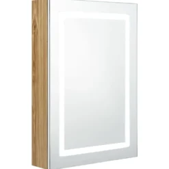 Kylpyhuoneen LED-Peilikaappi, 50x13x70 cm, eri värejä (07574)