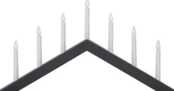 Kynttelikkö Star Trading Arrow, 7-osainen, 69cm