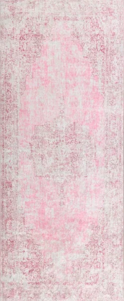 Käytävämatto Vallila Topaasi, 80x200cm, pinkki