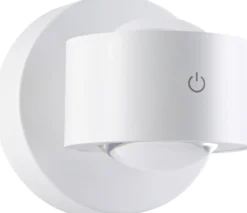 Ladattava seinävalaisin Paulmann Zorik LED IP44 100mm 2700K 2x1.1W, himmennettävä