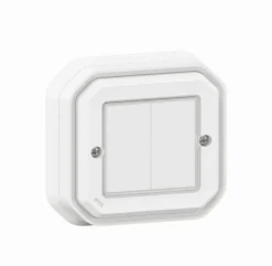 Langaton kaksoiskytkin Legrand Plexo with Netatmo IP55 pinta, paristoton