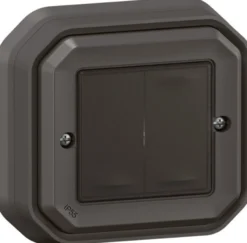 Langaton kaksoiskytkin Legrand Plexo with Netatmo IP55 pinta, paristoton