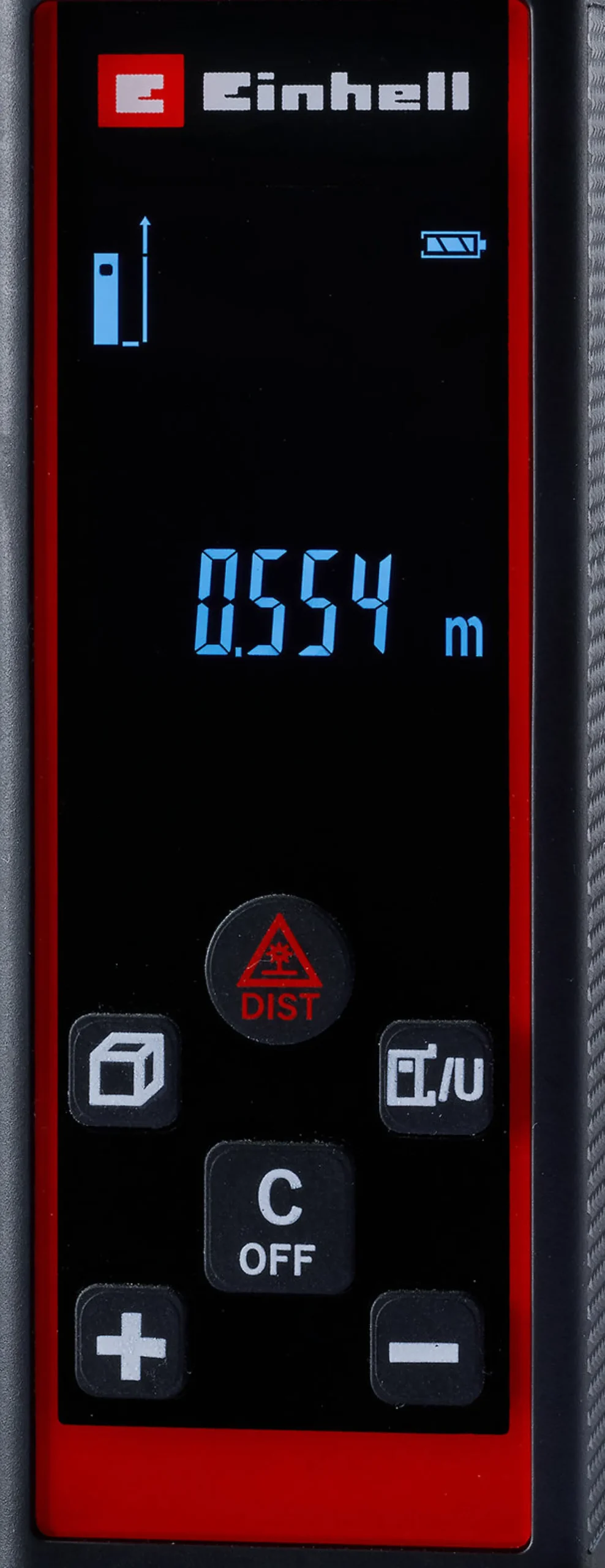 Laseretäisyysmittari Einhell TC-LD 60 R (2x1,5V AAA ei sis.)