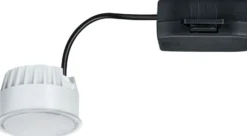 LED-alasvalo Paulmann Nova Coin, 51mm, 6W, 530lm, 4000K, satiini