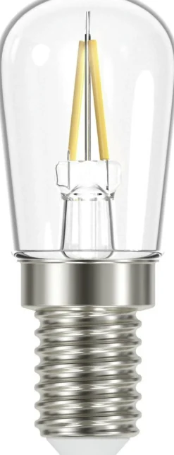 LED-jääkaappilamppu Airam, 1.1W, E14, 120lm, 4000K, kirkas filamentti
