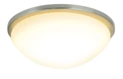 LED-kattovalaisin Heat Led Easy Ø 33 cm 12W harjattu teräs