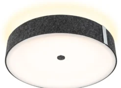 LED-kattovalaisin Paulmann Malika Ø40cm 2700K 2300lm 29W 3-Step-Dim himmennettävä antrasiitti