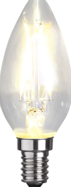 LED-kynttilälamppu Star Trading 352-07-1 Ø35x95mm E14 kirkas 1.5W 2700K 150lm