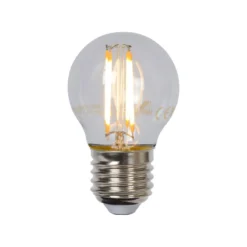 LED-lamppu Lucide filamentti E27 Ø4,5cm himmennettävä 4W 2700K kirkas