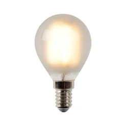 LED-lamppu Lucide filamentti E14 Ø4,5cm himmennettävä 4W 2700K maitolasi