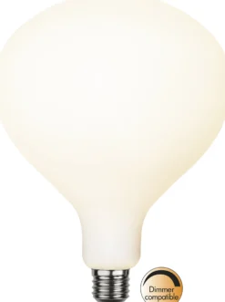 LED-lamppu Star Trading Illumination LED 363-63 Ø 160x215mm E27 opaali 5,6W 2600K 420lm himmennettävä