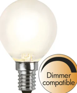 LED-lamppu Star Trading 350-23-1 Ø45x83mm E14 huurrettu 4W 2700K 400lm