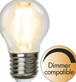 LED-lamppu Star Trading 351-24-1 Ø45x78mm E27 kirkas 4.2W 2700K 470lm