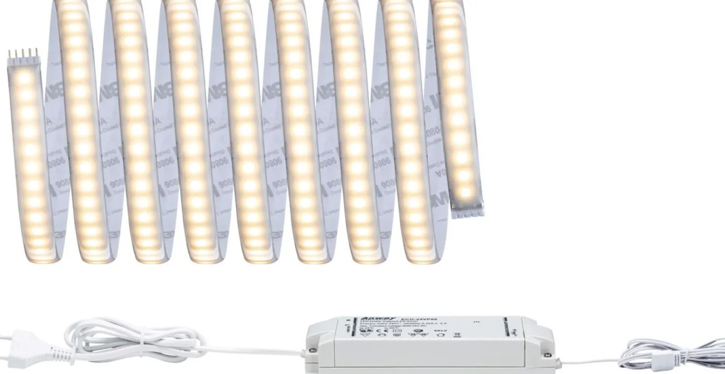 LED-Nauhasetti muuntajalla Paulmann Max 1000 Basic Set 3m 2700K muovi