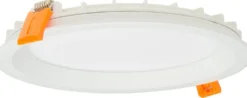 LED-paneeli Ensto Velox Deco ALDD180PU IP44 11W/830/840 Ø180 mm valkoinen